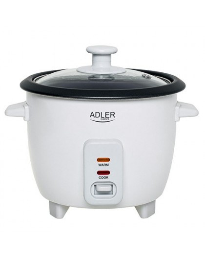 Adler AD 6418 Rice cooker Black, Stainless steel 1000 W