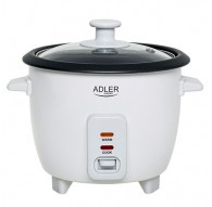 Adler AD 6418 Rice cooker Black, Stainless steel 1000 W