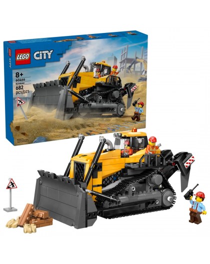 LEGO CITY 60466 Yellow Bulldozer