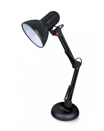 Esperanza AVIOR table lamp E27 12 W LED Black