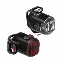 Lezyne FEMTO USB DRIVE PAIR Rear lighting + Front lighting (set) LED