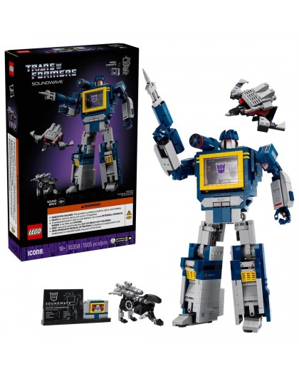 LEGO ICONS 10358 Transformers: Soundwave