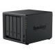 Synology DiskStation DS925+ NAS/storage server Ryzen Embedded V1500B 4 GB DDR4 0 TB Black