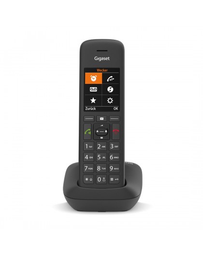 Gigaset C575 Analog/DECT telephone Caller ID Black