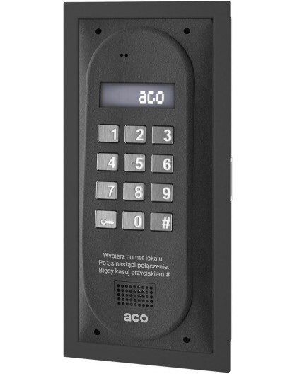 ACO CDNP8ACC ST INTERCOM CONTROL PANEL