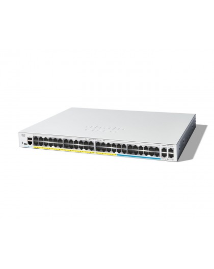 Cisco Catalyst C1300-48MGP-4X network switch Managed L2/L3 Gigabit Ethernet (10/100/1000) Power over Ethernet (PoE) Grey