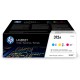 HP 312A 3x Dreifarbig LaserJet Tonerpatrone