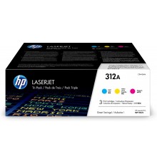 HP 312A 3x Dreifarbig LaserJet Tonerpatrone