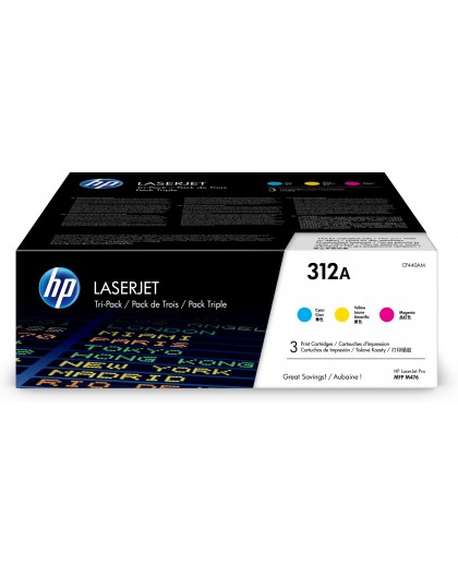 HP 312A 3x Dreifarbig LaserJet Tonerpatrone