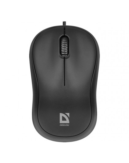 Defender MOUSE PATCH MS-759 BLACK OPTICAL 1000dpi 3P