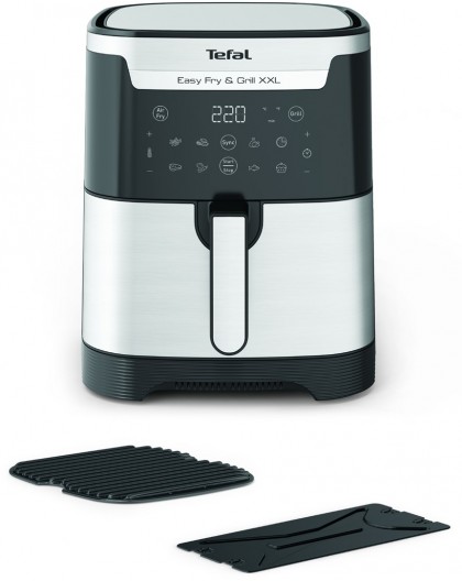 TEFAL Easy Fry & Grill EY801D 6.5 L Stand-alone 1650 W Hot air fryer Stainless steel