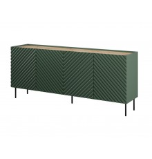 4D2SZ ONDA chest of drawers 200x45xH85 green