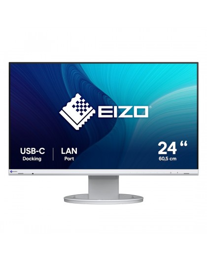 EIZO FlexScan EV2490-WT LED display 60.5 cm (23.8") 1920 x 1080 pixels Full HD White