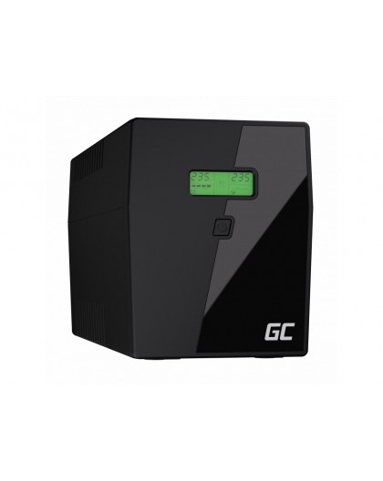 Green Cell UPS09 uninterruptible power supply (UPS) Line-Interactive 3 kVA 1400 W 5 AC outlet(s)