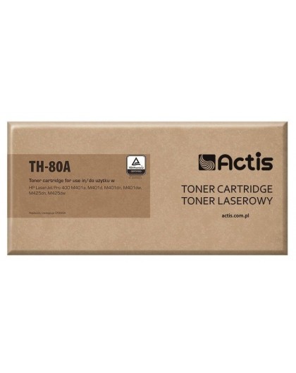 Actis TH-80A Toner (replacement for HP 80A CF280A Standard 2700 pages black)