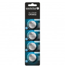 Lithium battery mini everActive CR3032 - blister 4 pcs.