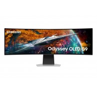Samsung G95SC computer monitor 124.5 cm (49") 5120 x 1440 pixels Dual QHD OLED Silver