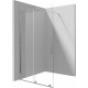 Walk-in shower screen 100 cm - sliding
