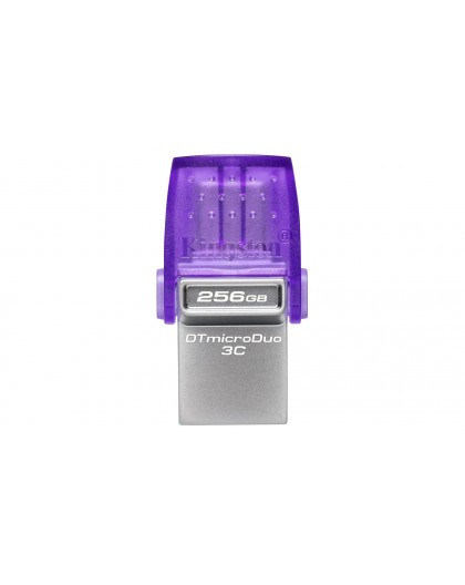 Kingston Technology DataTraveler 256GB microDuo 3C 200MB/s dual USB-A + USB-C
