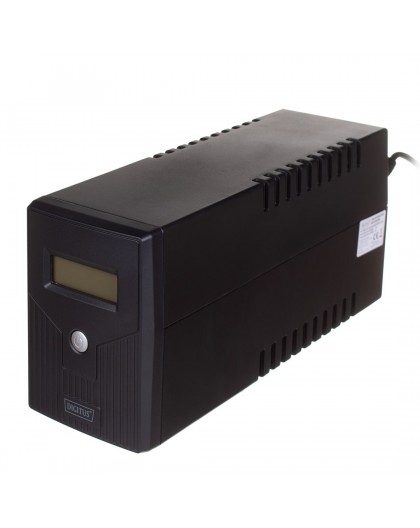 Digitus DN-170063-LCD-B uninterruptible power supply (UPS) Line-Interactive 0.6 kVA 360 W