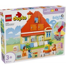 LEGO BLUEY 10459 Bluey's Family House with Memory Game