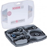 BOSCH SAW BLADE SET FOR STARLOCK 4+1 MULTI-TOOL, WOOD/METAL