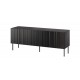 RTV cabinet ISLA 150.5x40x60 black matt