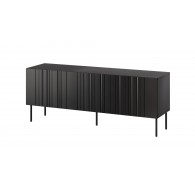 RTV cabinet ISLA 150.5x40x60 black matt
