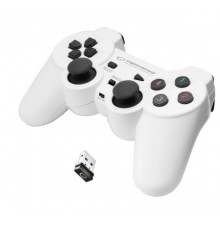 Esperanza EGG108W Gaming Controller Black, White RF Gamepad Analogue / Digital PC, Playstation 3
