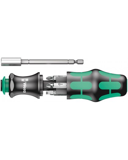WERA Bit Holder 1/4" with magnet + 6 bits
