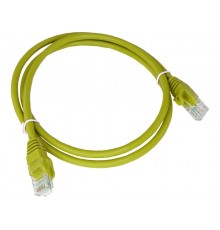 Alantec KKU5CZA1 networking cable Yellow 0.25 m Cat5e U/UTP (UTP)