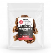 UNISZKI Middle pig ear - treat for dogs - 200 g