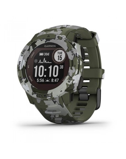 Garmin Instinct Solar Camo Edition MIP Digital 128 x 128 pixels Camouflage GPS (satellite)