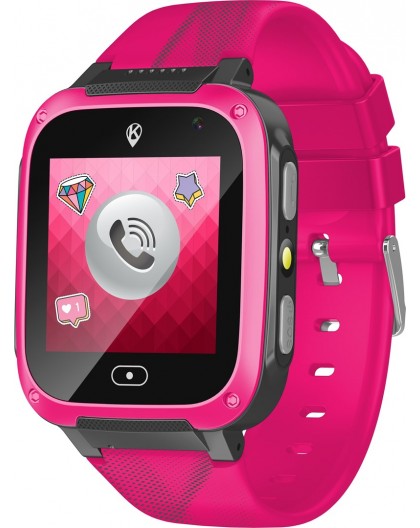 KiDiZ Basic pink smartwatch for children