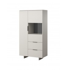 Cama Cabinet ALMA 90x41.5xH170 cashmere