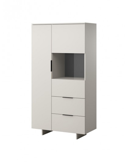 Cama Cabinet ALMA 90x41.5xH170 cashmere