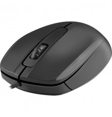 MOUSE DEFENDER ALPHA MB-507 OPTICAL 1000dpi 3P BLACK SILENT CLICK