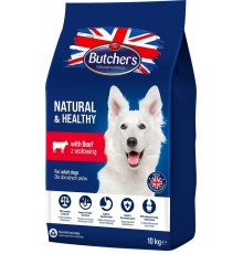 BUTCHER'S Natural&Healthy with beef - dry dog food - 10 kg