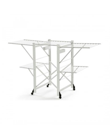 ARREDAMENTI GABBIANO Drying rack on wheels - 175 x 67 cm, White