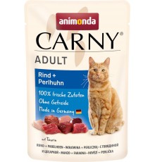 ANIMONDA Carny Adult Beef and guinea fowl - wet cat food - 85g