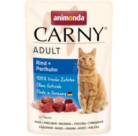 ANIMONDA Carny Adult Beef and guinea fowl - wet cat food - 85g