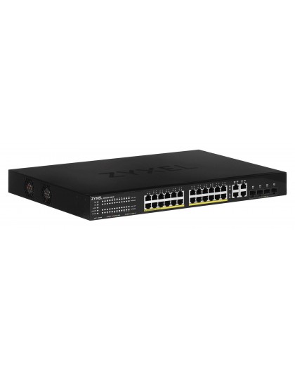 Zyxel GS1920-24HPV2 Managed Gigabit Ethernet (10/100/1000) Power over Ethernet (PoE) Black