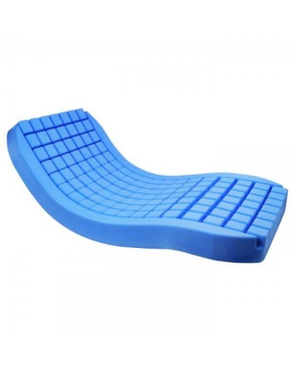 Rehabilitation and anti-decubitus dual function mattress Polyplot Blue