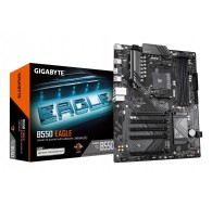 GIGABYTE B550 EAGLE Motherboard - AMD Ryzen 5000 G-Series CPUs, 10+3+1 Phases VRM, up to 3200MHz DDR4, 1xPCIe 4.0 + 1xPCIe 3.0 M