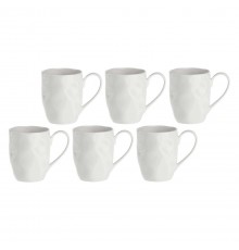Set of 6 mugs LA PORCELLANA BIANCA