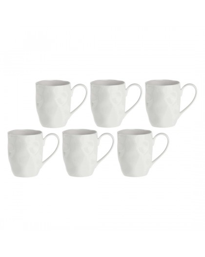 Set of 6 mugs LA PORCELLANA BIANCA