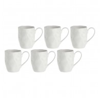 Set of 6 mugs LA PORCELLANA BIANCA