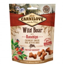 CARNILOVE Fresh Crunchy Wild Boar & Rosehips With Fresh Meat - dog treat - 200 g