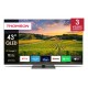 Thomson 43QG5C14 TV 109.2 cm (43") 4K Ultra HD Smart TV Wi-Fi Black