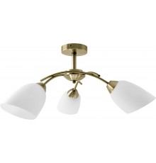 Activejet Classic ceiling chandelier pendant lamp NIKITA Patina triple 3xE27 for living room